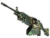 M249 | Emerald Poison Dart (Field-Tested)