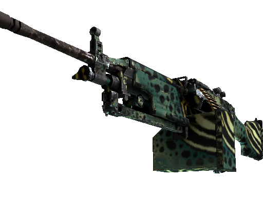 M249 | Emerald Poison Dart (Com Pouco Uso)