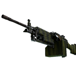 free csgo skin Souvenir M249 | Gator Mesh (Well-Worn)