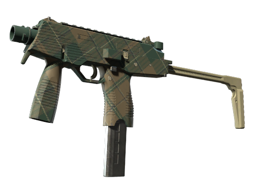 MP9 | Green Plaid (Field-Tested)