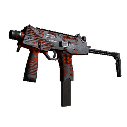 Souvenir MP9 | Setting Sun (Battle-Scarred)