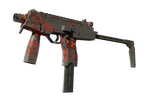 MP9 | Setting Sun (Battle-Scarred)