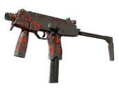 MP9 | Setting Sun (Battle-Scarred)