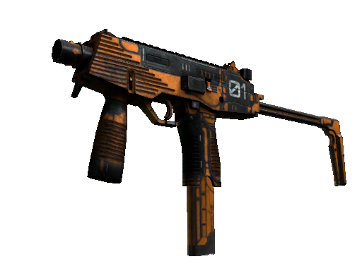 StatTrak™ MP9 | Modest Threat (Battle-Scarred)