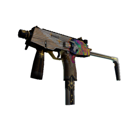 StatTrak™ MP9 | Starlight Protector (Battle-Scarred)