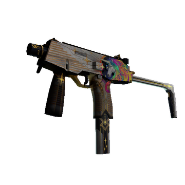 StatTrak™ MP9 | Starlight Protector (Battle-Scarred)