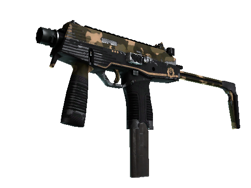 StatTrak™ MP9 | Black Sand (Well-Worn)