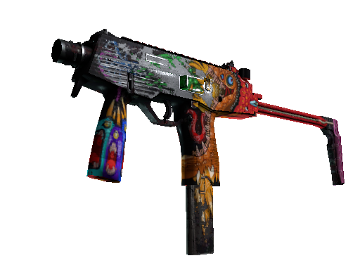 StatTrak™ MP9 | Food Chain (Battle-Scarred)