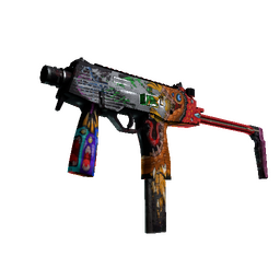 free cs2 skins StatTrak™ MP9 | Food Chain (Battle-Scarred)