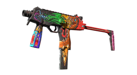 StatTrak™ MP9 | Food Chain (Well-Worn)