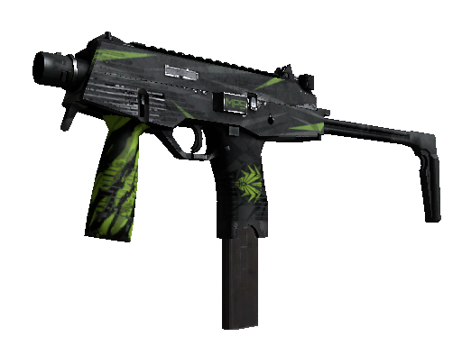 StatTrak™ MP9 | Deadly Poison (Battle-Scarred)