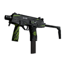 MP9 | Deadly Poison (Battle-Scarred)