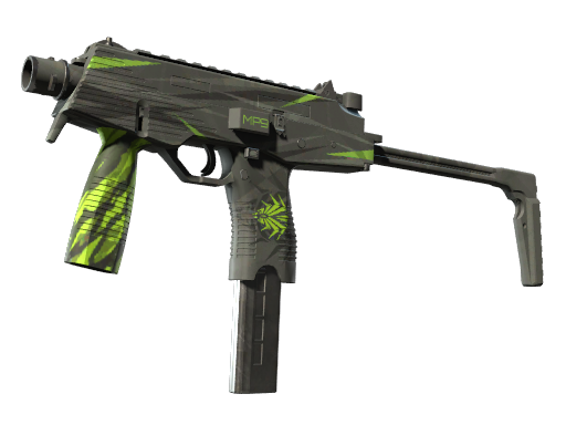 MP9 | Deadly Poison (Well-Worn)