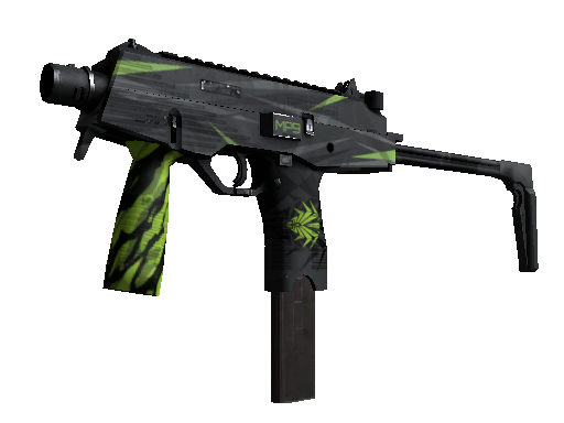 MP9 | Deadly Poison (Well-Worn)