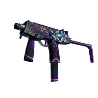 MP9 | Wild Lily (Well-Worn)