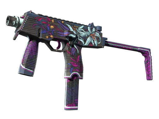 MP9 | Wild Lily (Battle-Scarred)