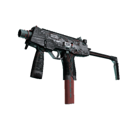 MP9 | Capillary (Battle-Scarred)