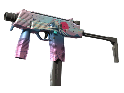 MP9 | Mount Fuji (Battle-Scarred)