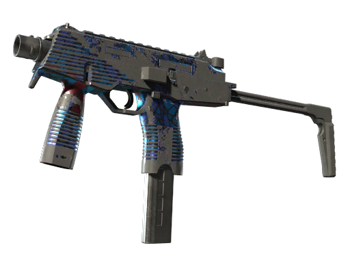 MP9 | Stained Glass (Battle-Scarred)
