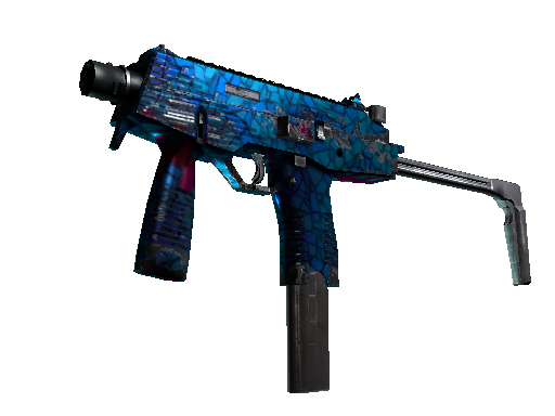 MP9 | Stained Glass (Well-Worn)