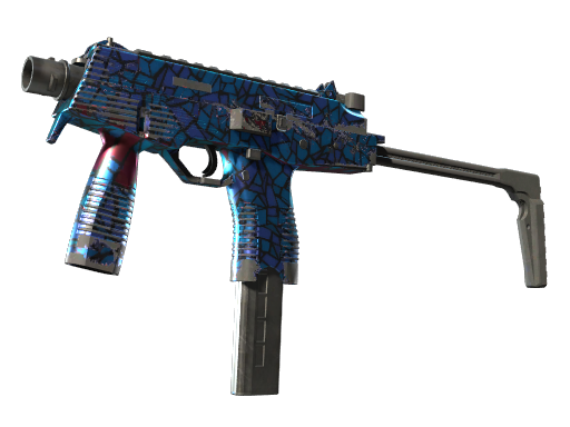 MP9 | Stained Glass (Well-Worn)