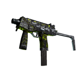 MP9 | Bioleak (Battle-Scarred)