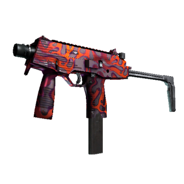 StatTrak™ MP9 | Ruby Poison Dart (Minimal Wear)