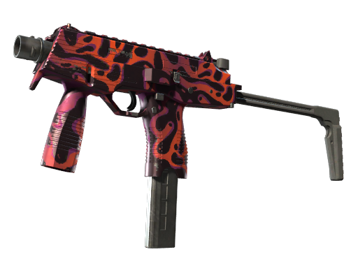 MP9 | Ruby Poison Dart (Well-Worn)