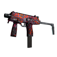StatTrak™ MP9 | Ruby Poison Dart (Field-Tested)