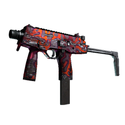 free csgo skin StatTrak™ MP9 | Ruby Poison Dart (Well-Worn)