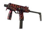 MP9 | Ruby Poison Dart (Well-Worn)