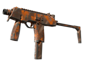 MP9 | Orange Peel (Well-Worn)