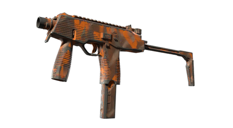 Souvenir MP9 | Orange Peel (Well-Worn)