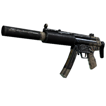 MP5-SD | Desert Strike (Battle-Scarred)