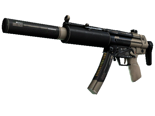 MP5-SD | Golpe desértico (Algo desgastado)