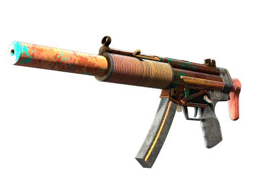 MP5-SD | Oxide Oasis (Battle-Scarred)