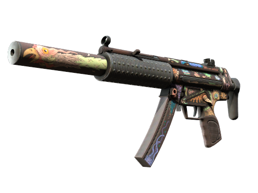 StatTrak™ MP5-SD | Necro Jr. (Well-Worn)