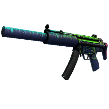 StatTrak™ MP5-SD | Phosphor (Battle-Scarred)