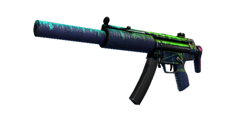 MP5-SD | Phosphor (Battle-Scarred)
