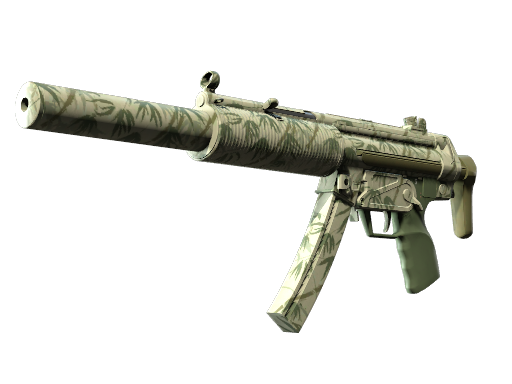 MP5-SD | Bambusowy ogród (po ciężkich walkach)