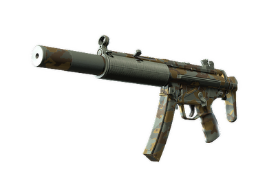 MP5-SD | Gold Leaf (Well-Worn)