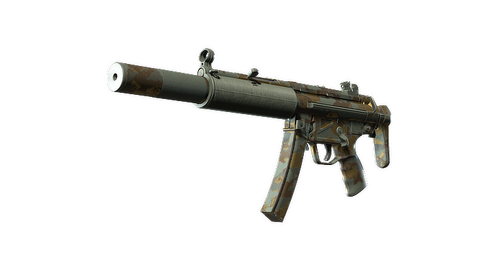 MP5-SD | Gold Leaf (Field-Tested)