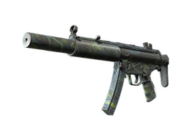 MP5-SD | Lime Hex (Well-Worn)