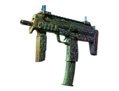 MP7 | Neon Ply (Battle-Scarred)