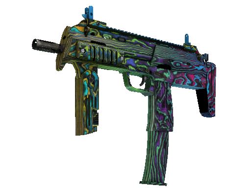 MP7 | Neon Ply (Com Muito Uso)