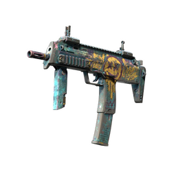 MP7 | Just Smile (Battle-Scarred)