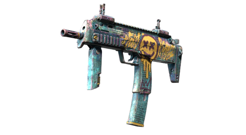 MP7 | Just Smile (Well-Worn)