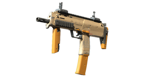 MP7 | Short Ochre (Well-Worn)