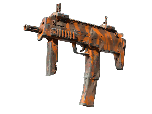 MP7 | Orange Peel (Battle-Scarred)