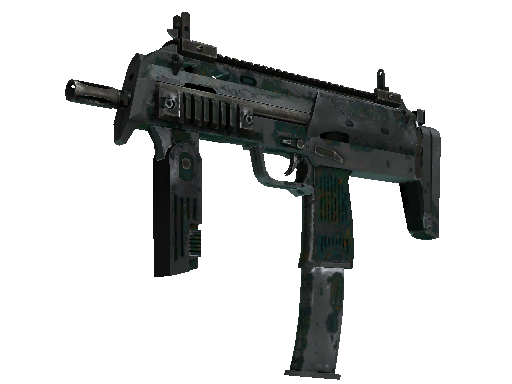 MP7 | Teal Blossom (Battle-Scarred)